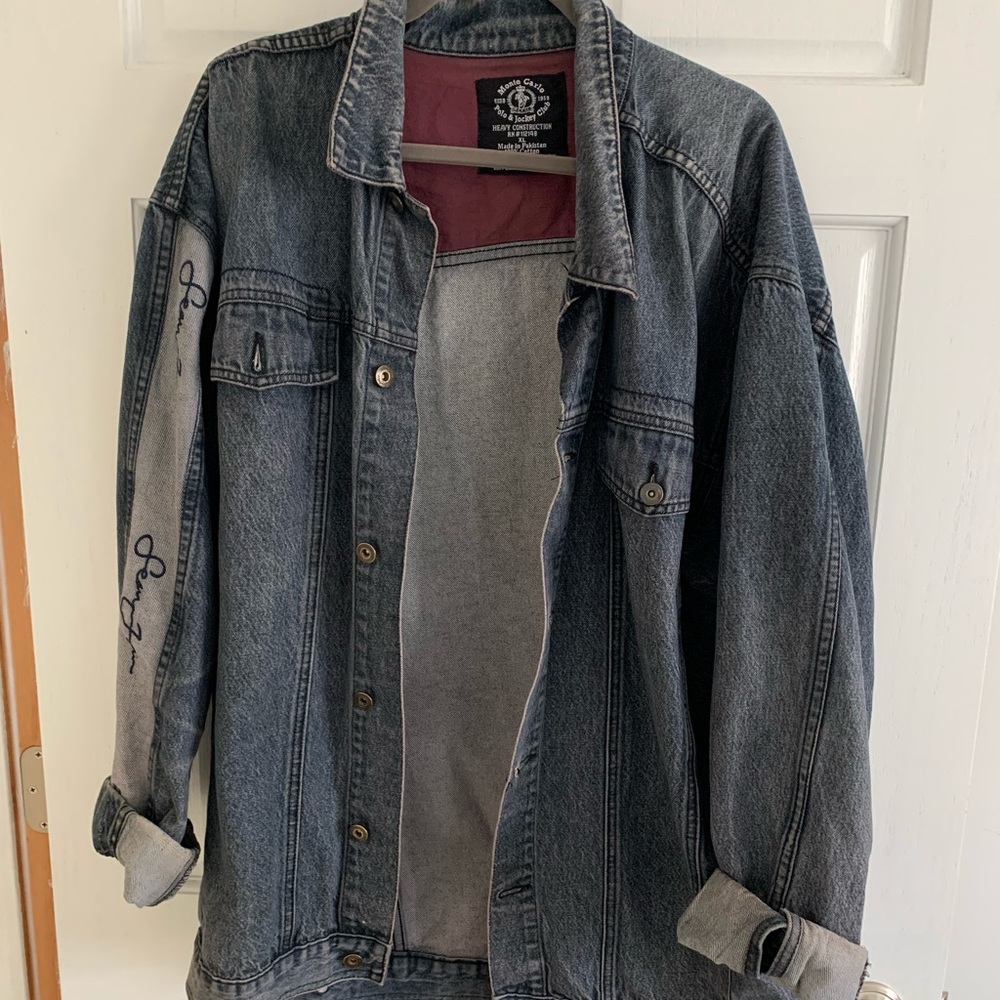 Monto Carlo Polo & Jockey Club: Vintage Sean White Jean Jacket